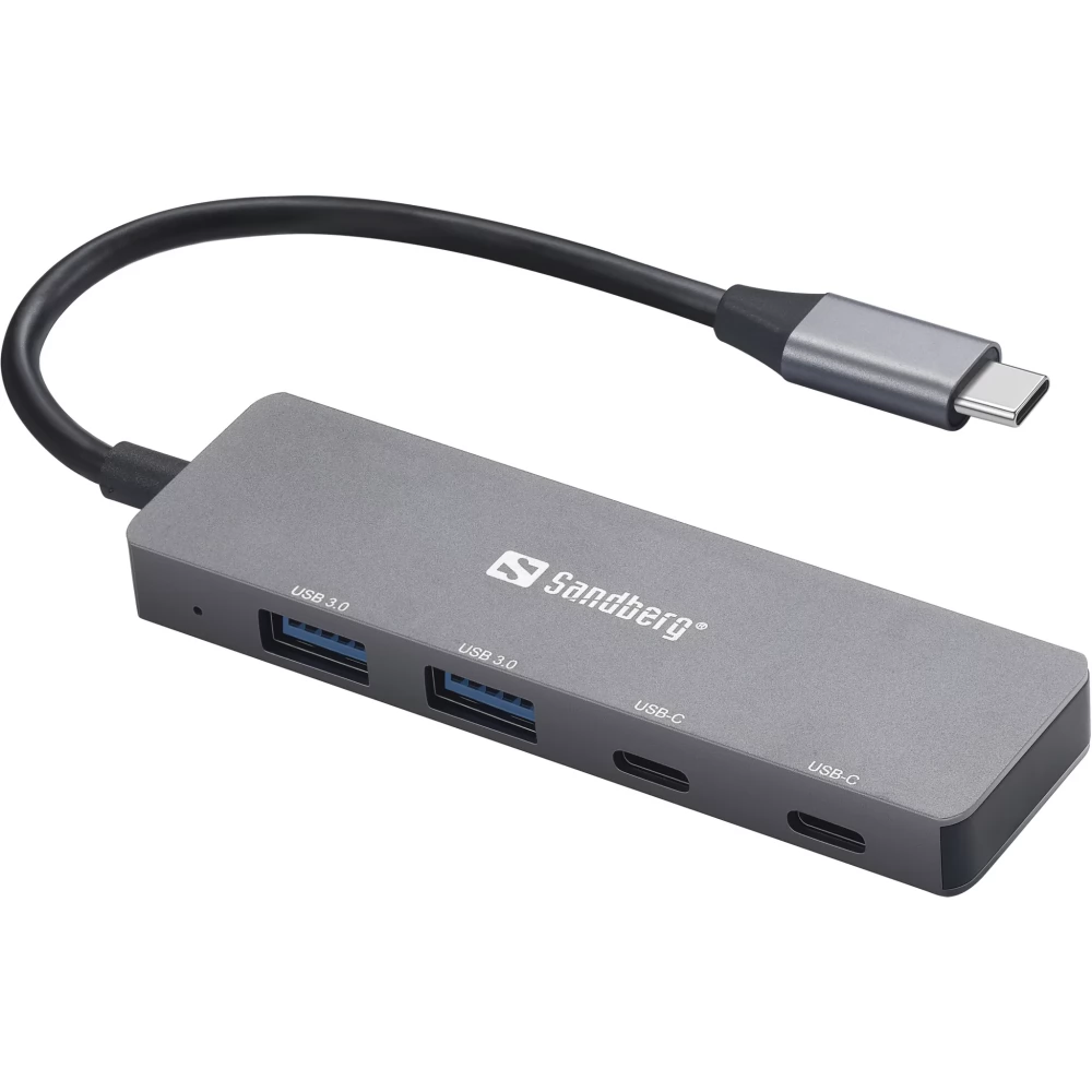 SANDBERG USB-C to 2xUSB-A + 2xUSB-C Hub