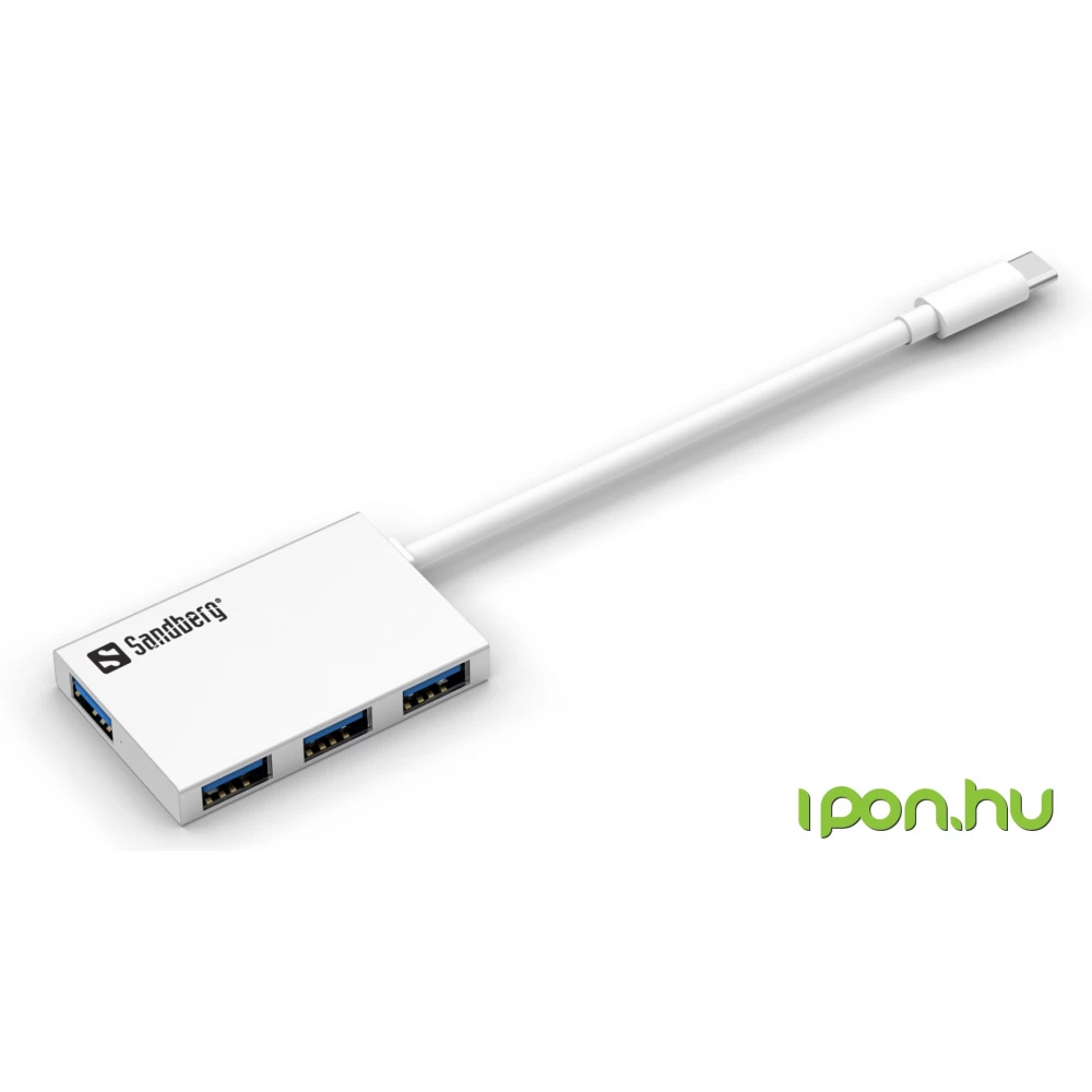 SANDBERG USB-C to 4 xUSB 3.0 Pocket Hub