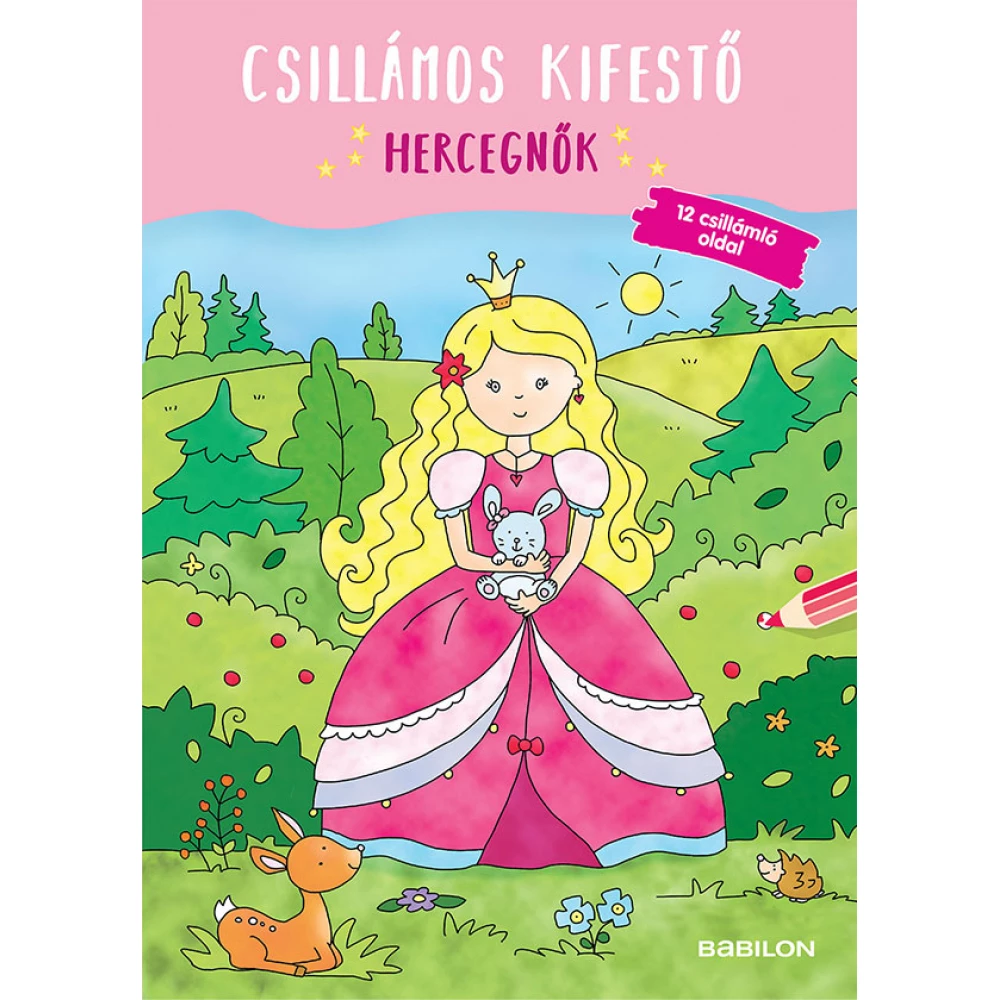 Sandra Schmidt - Csillámos kifestő – Hercegnők