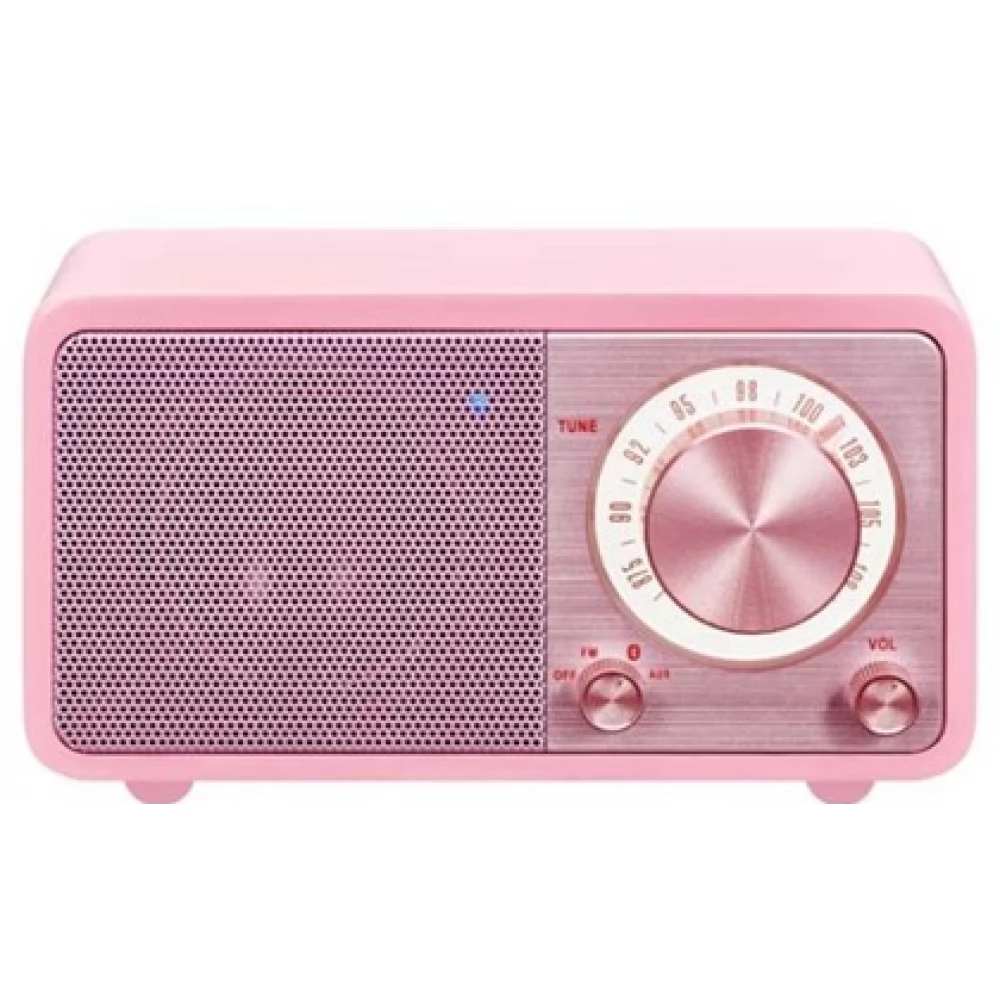 SANGEAN WR-7 Genuine Mini Bluetooth FM rádió rózsaszín
