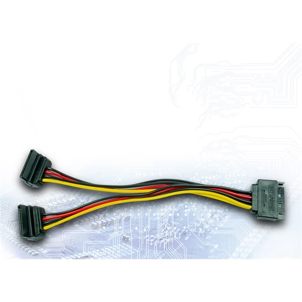 SATA táp Táp Fekete 15cm 88885532