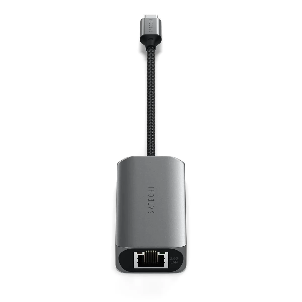 SATECHI 4-in-1 USB-C Hub with 25 Gigabit Ethernet szürke