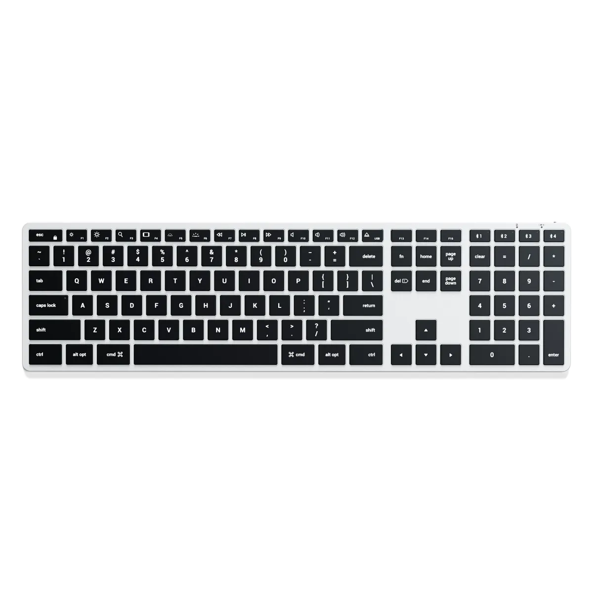 SATECHI Slim X3 US Angol ezüst