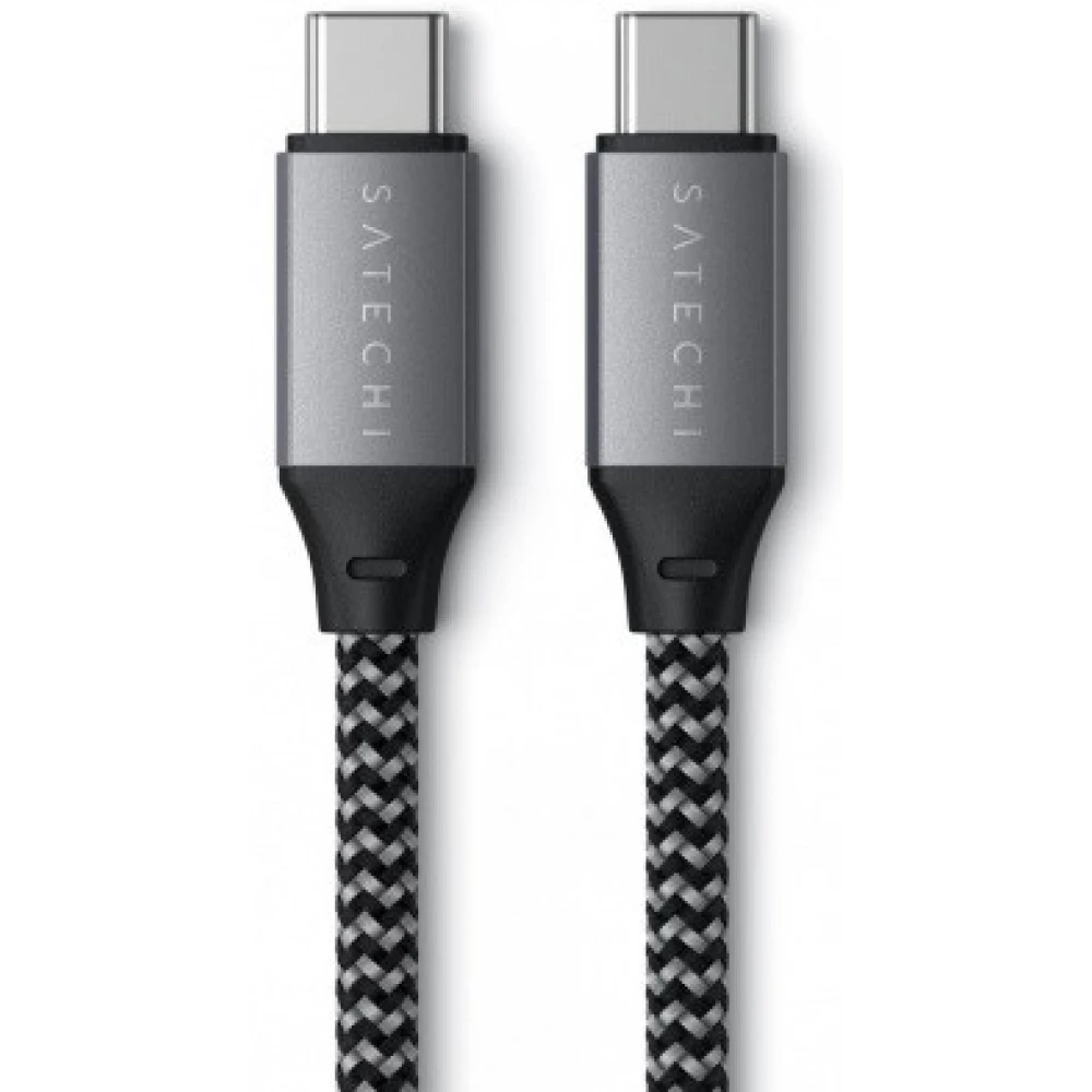 SATECHI USB 2.0 Type C Összekötő Szürke 25cm ST-TCC10M
