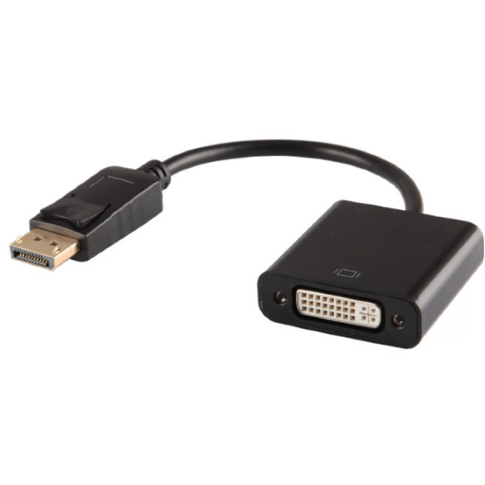 SAVIO DisplayPort DVI-D Átalakító Fekete 20cm CL-91