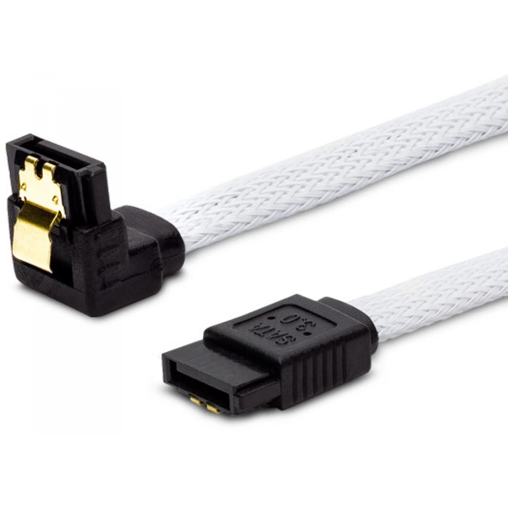 SAVIO SATA Összekötő Fehér 50cm GAK-07