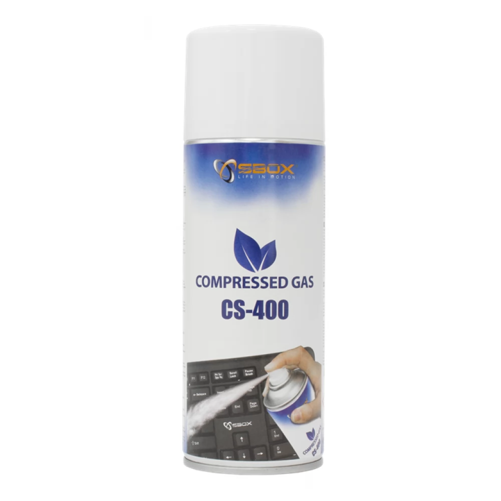 SBOX CS-400 Sűrített levegő 400 ml