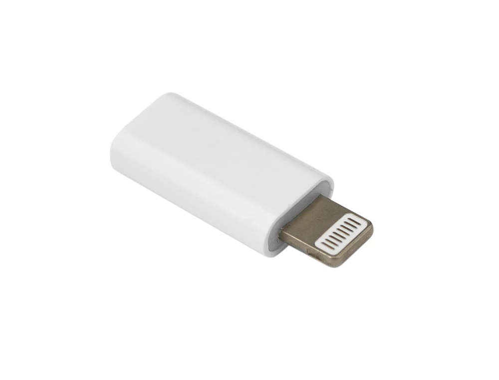 SBOX USB 2.0 Type C Lightning Töltő/adat Fehér 3cm AD.IPH-TYPEC