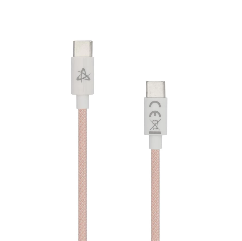 SBOX USB 2.0 Type C Összekötő Rózsaszín 1m TYPE-C-1-P