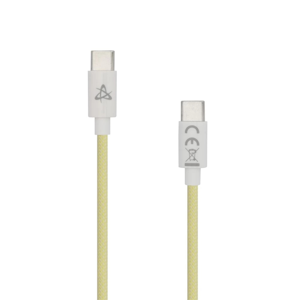 SBOX USB 2.0 Type C Összekötő Sárga 1m TYPE-C-1-Y