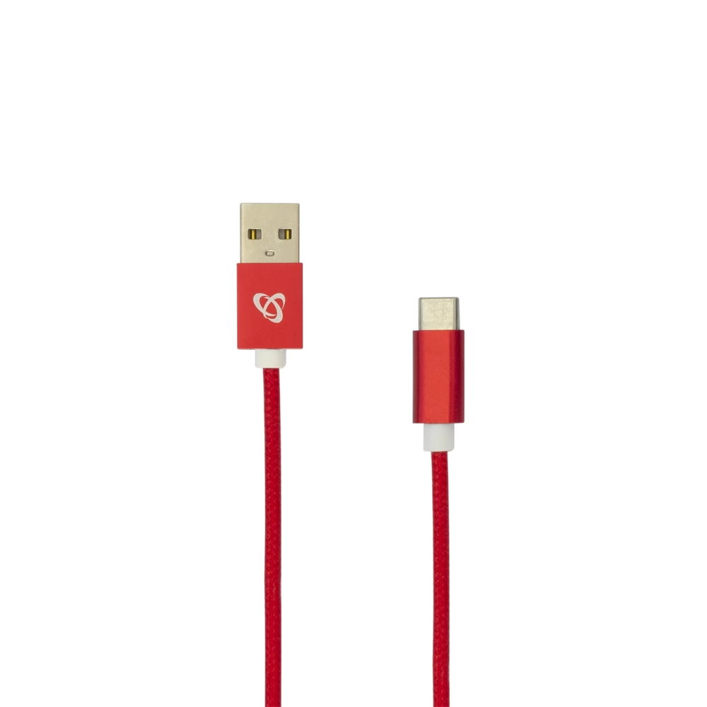 SBOX USB 2.0 Type C Átalakító Piros 1.5m USB-TYPEC-15R
