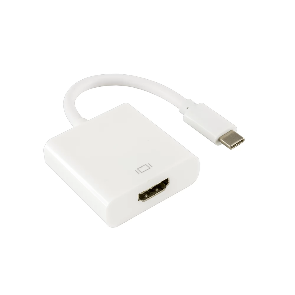 SBOX USB 3.1 Type C HDMI Átalakító Fehér 15cm AD.HDMI-TYPEC/R