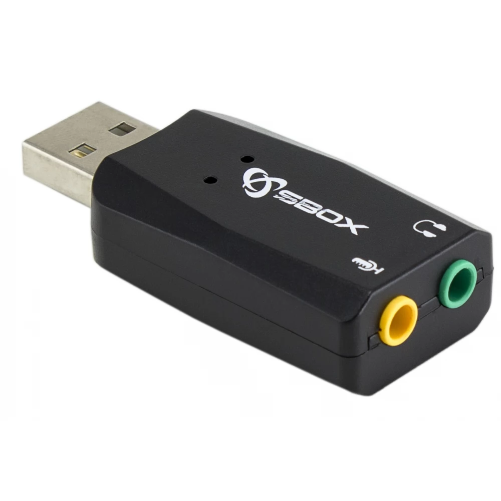 SBOX USBC-11 USB Sound Adapter Box