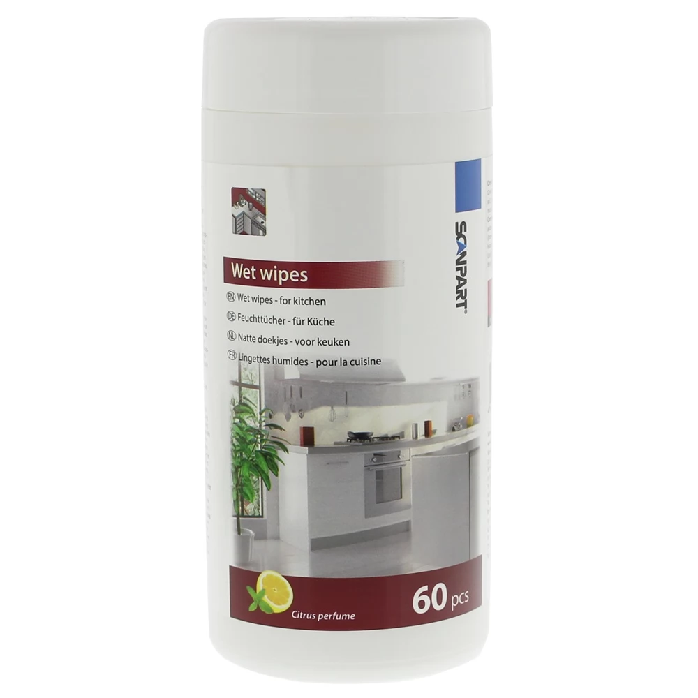 SCANPART 1110000035 Törlőkendő konyhai nedves 60 db-os