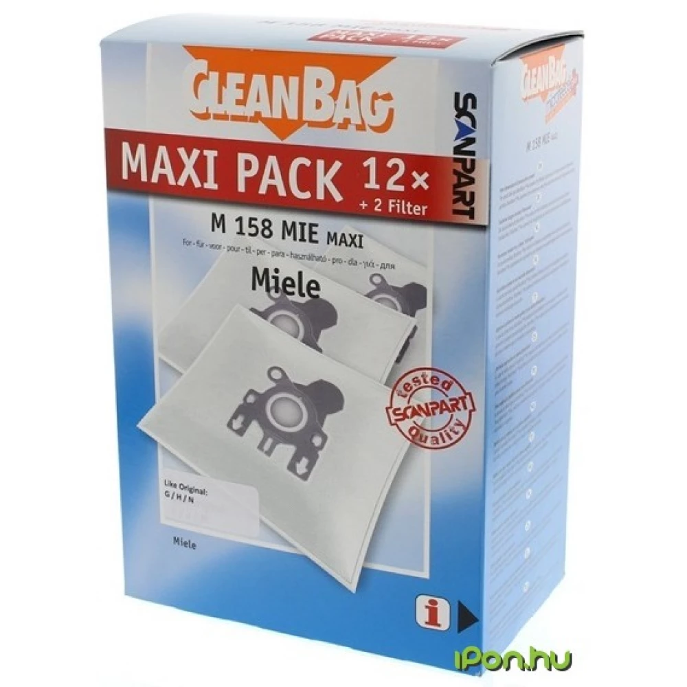 SCANPART 2687426158 Miele GN 12 db porzsák és 2 db filter