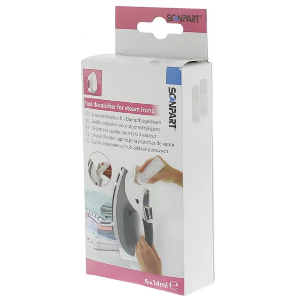 SCANPART 2910060002 Vízkőtelenítő folyadék vasalóhoz 6x14 ml