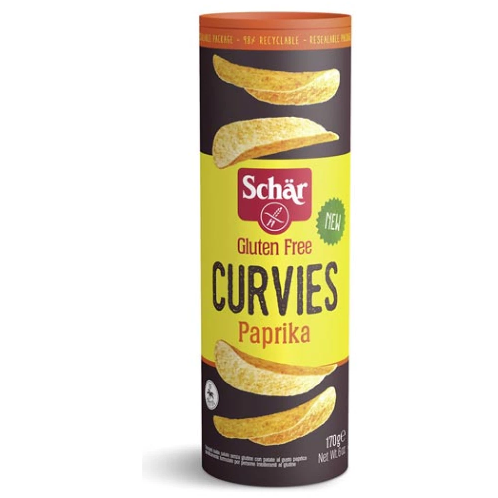 Schar curvies chips paprikás 170 g