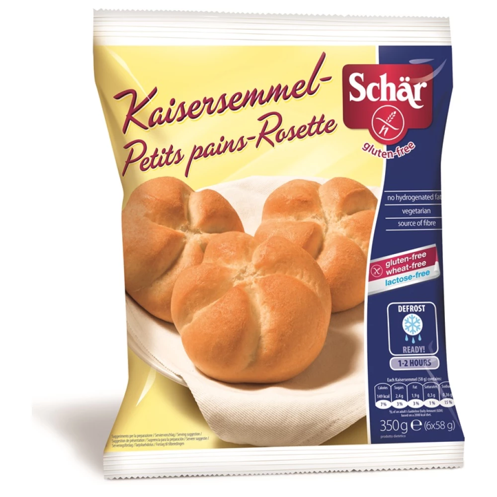 Schar gluténmentes császárzsemle (m) 350 g