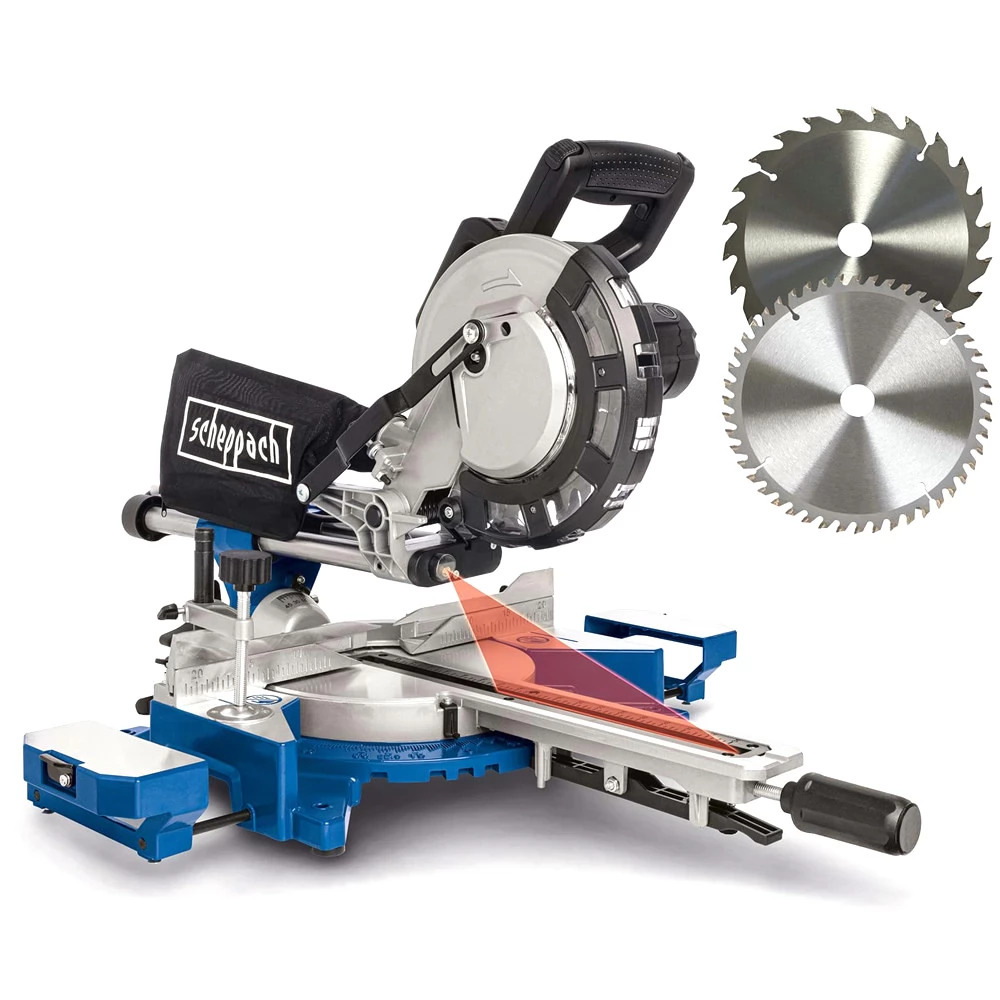 SCHEPPACH 5901215903 Gérvágó gép + fűrészlap 2000W
