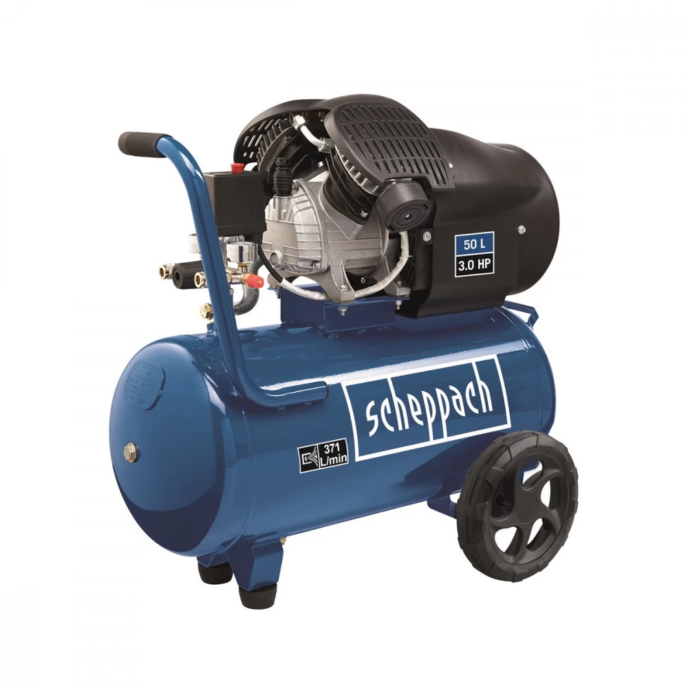 SCHEPPACH HC 53 DC 50 l olajkenésű kéthengeres kompresszor 2200W