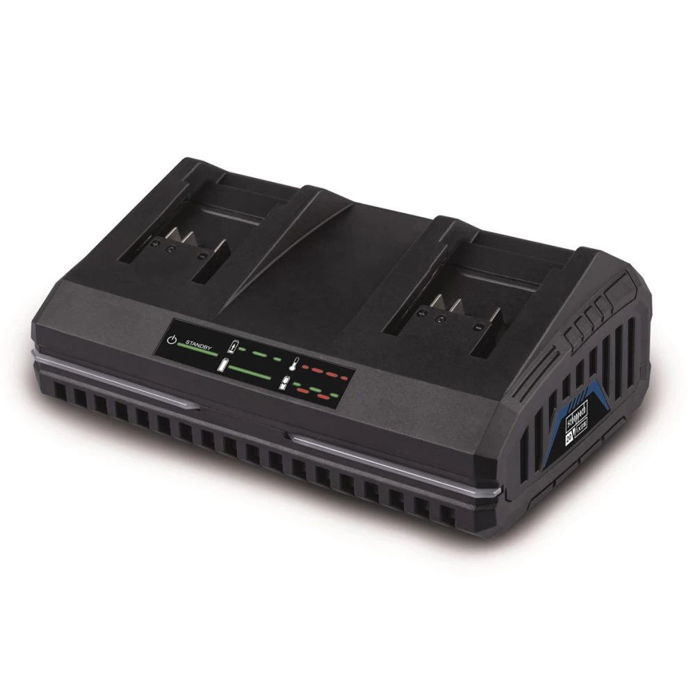 SCHEPPACH SDBC2.4A 20 V 2.4A dupla akkutöltő