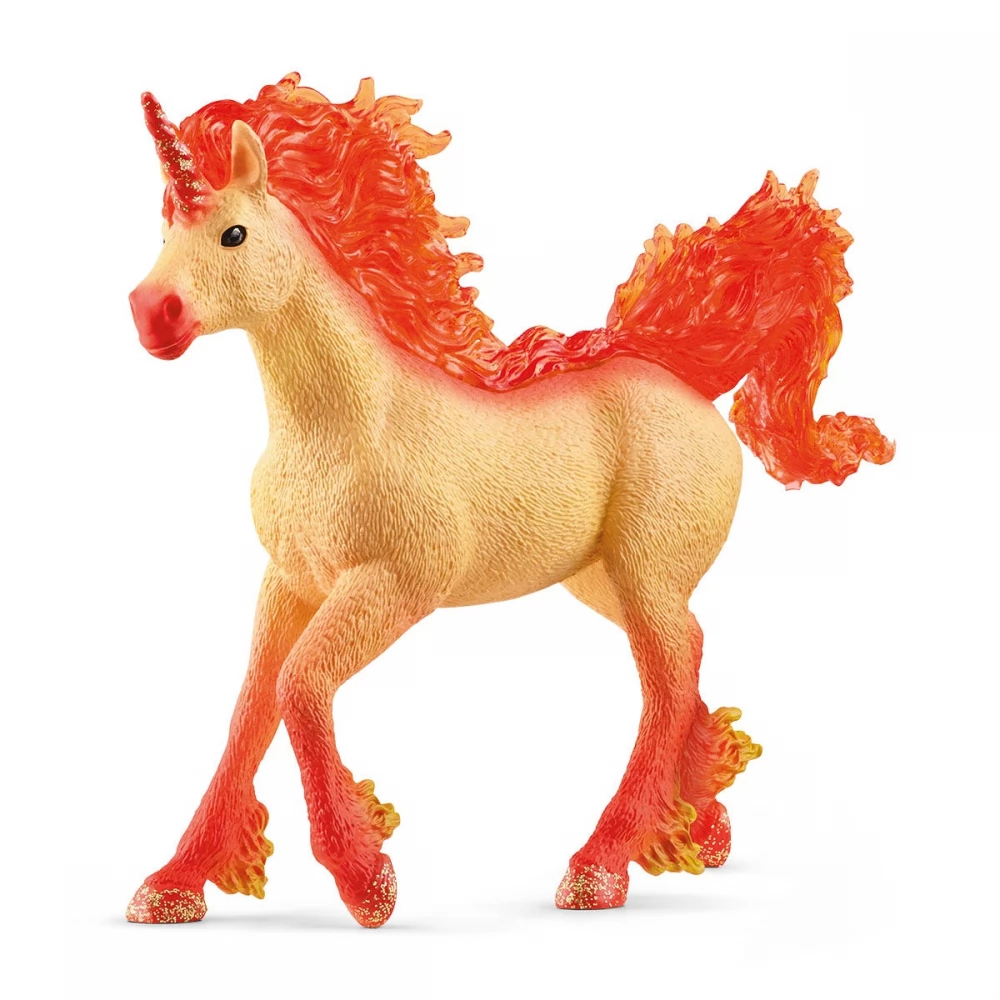 SCHLEICH 70756 Bayala Elementa tűz unikornis csődör
