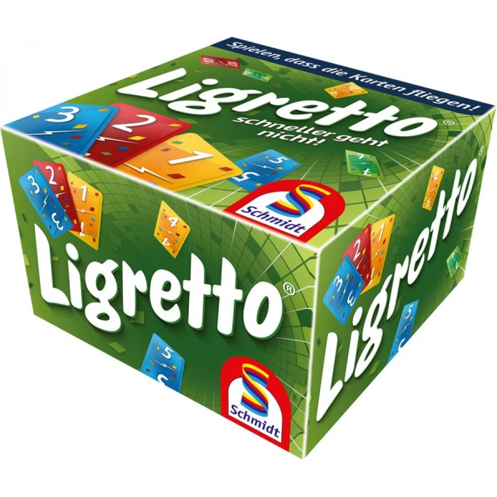 SCHMIDTSPIELE 01208 Ligretto zöld kártyajáték