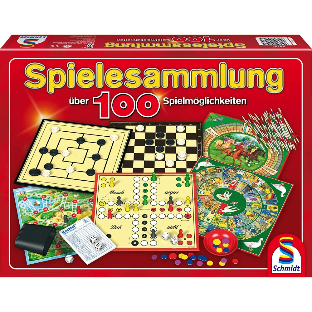 SCHMIDTSPIELE 100 darabos játék gyűjtemény