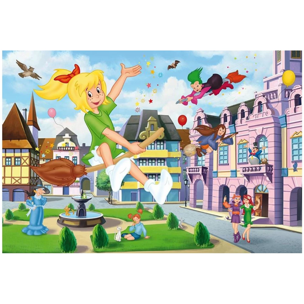 SCHMIDTSPIELE 56912 Bibi Blocksberg 60db-os puzzle persellyel