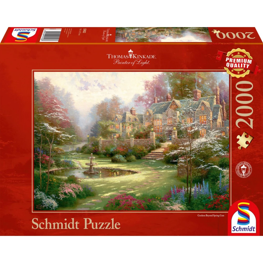 SCHMIDTSPIELE 57453 Gardens beyond Spring Gate 2000db-os puzzle