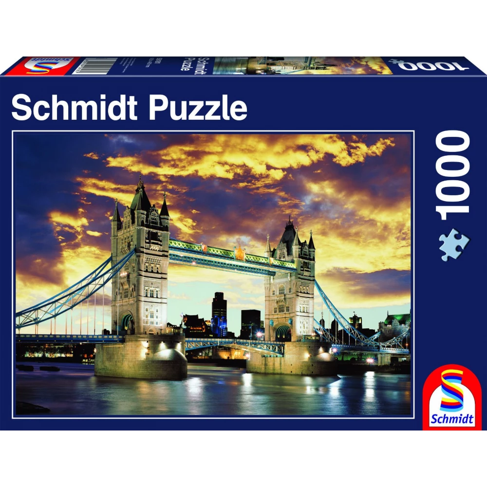 SCHMIDTSPIELE 58181 Tower Bridge London 1000db-os puzzle