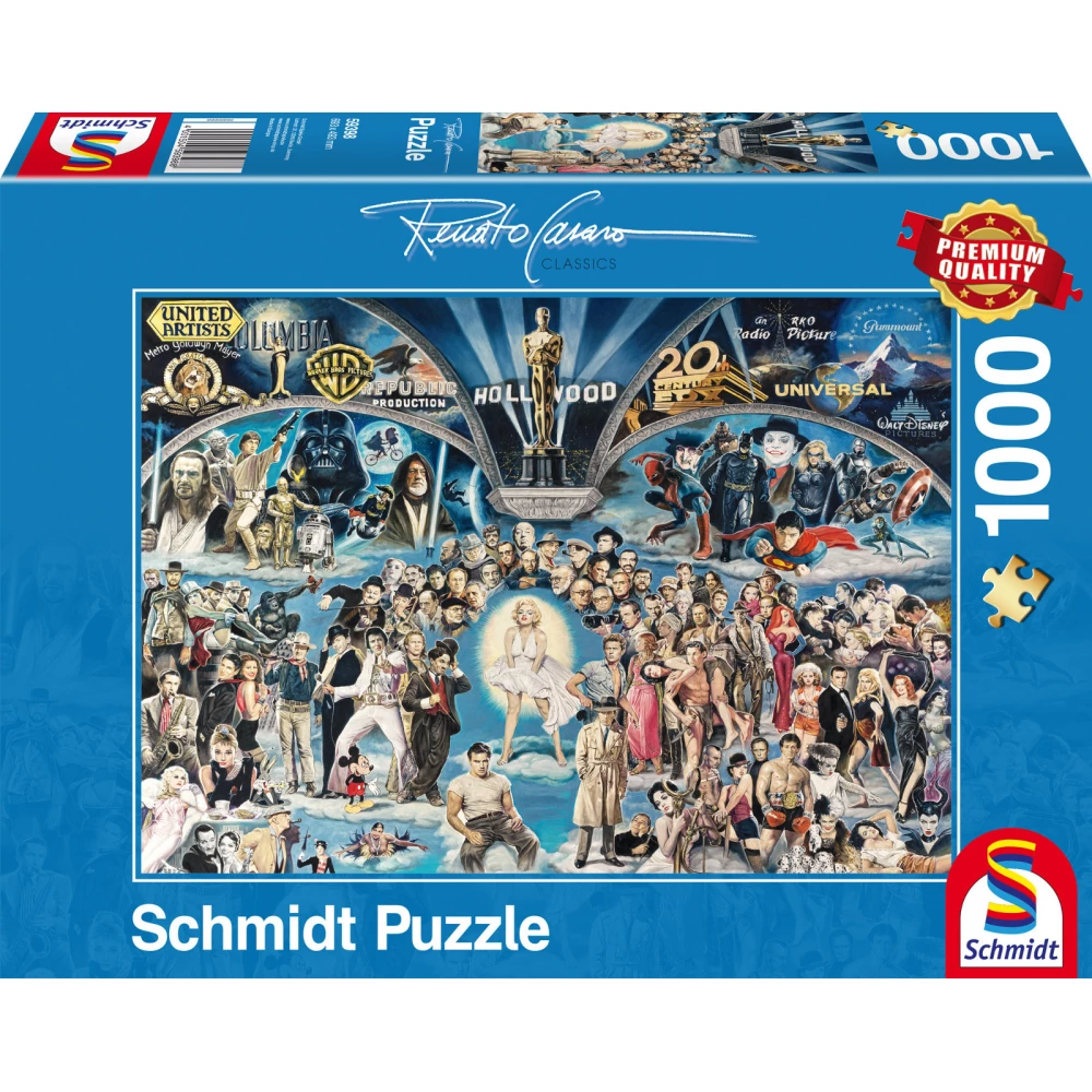SCHMIDTSPIELE 59398 Hollywood 1000db-os puzzle