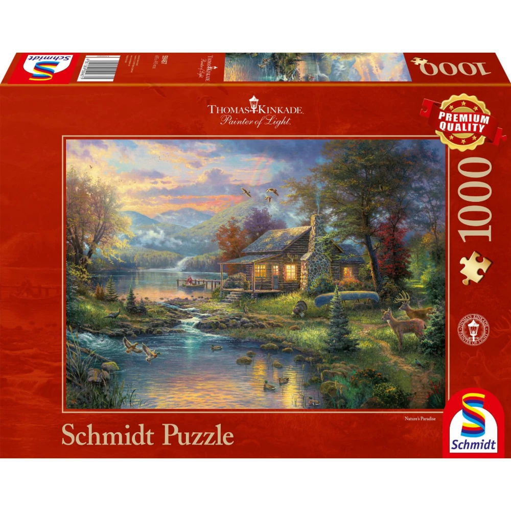 SCHMIDTSPIELE 59467 Natures Paradise 1000db-os puzzle