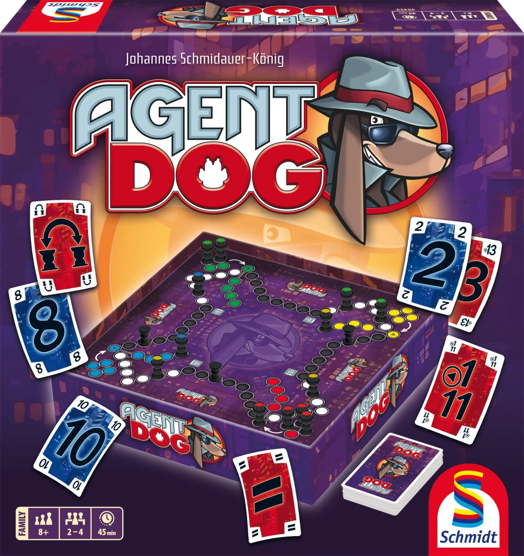 SCHMIDTSPIELE Agent DOG társasjáték