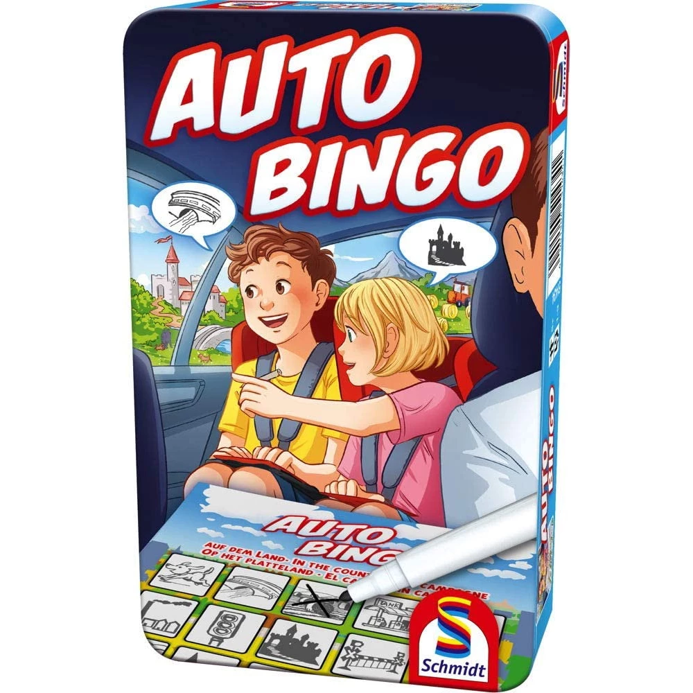 SCHMIDTSPIELE Auto-Bingo társasjáték