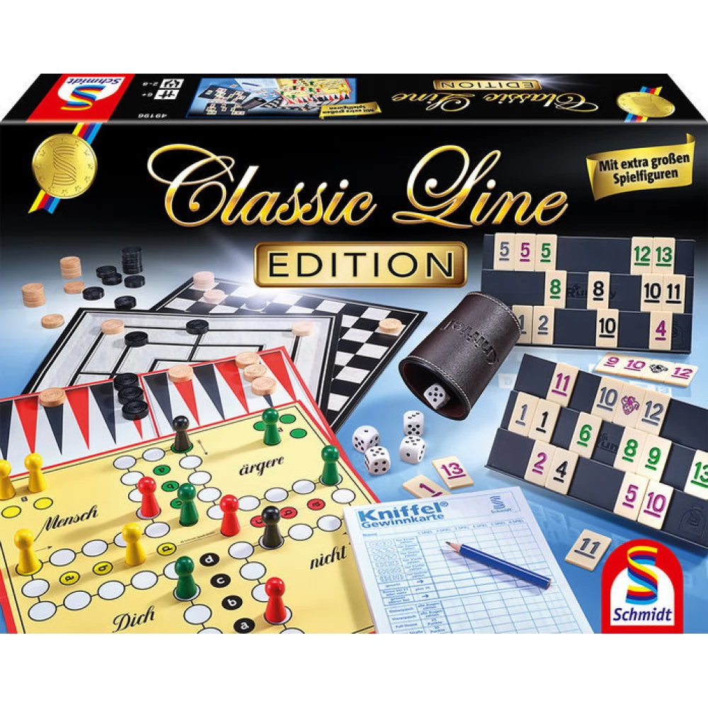 SCHMIDTSPIELE Classic Line - Edition társasjáték gyűjtemény