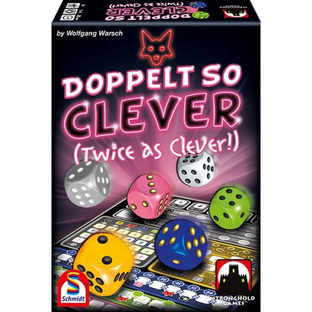 SCHMIDTSPIELE Doppelt So Clever – Duplán okos húzás! társasjáték magyarított változat