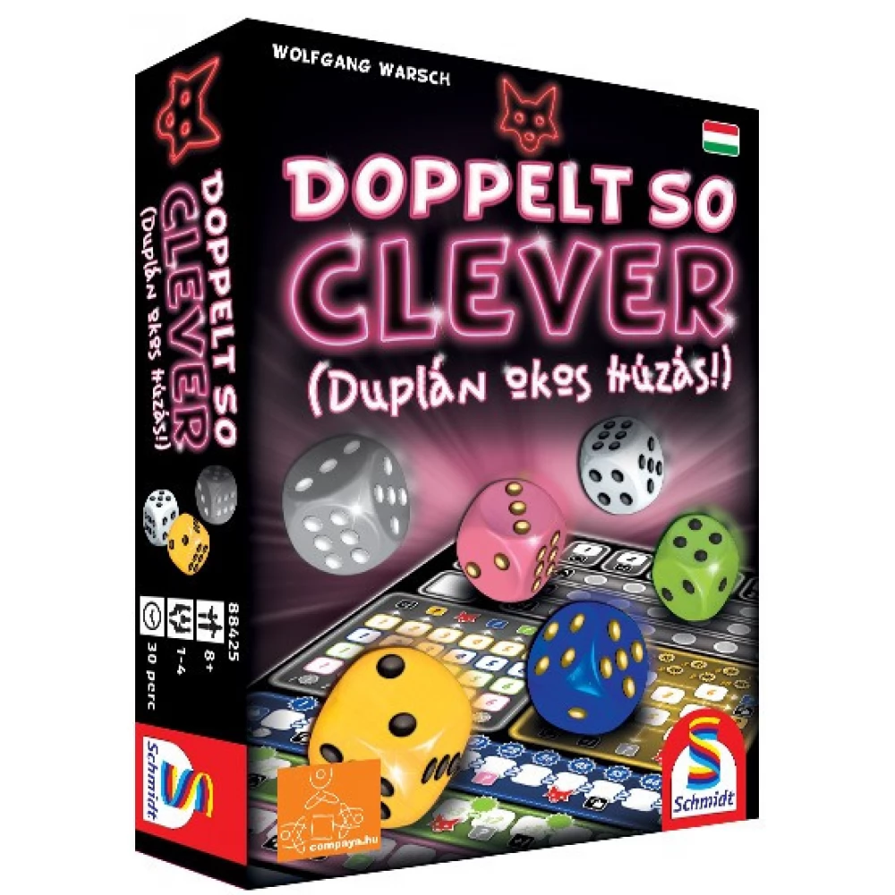 SCHMIDTSPIELE Doppelt So Clever – Duplán okos húzás! társasjáték