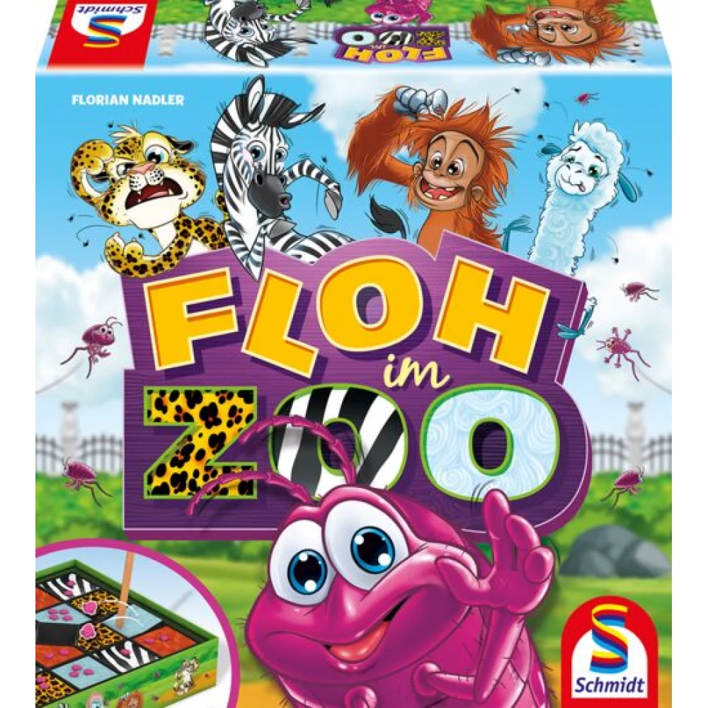 SCHMIDTSPIELE Floh im Zoo társasjáték