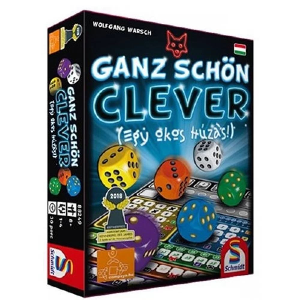 SCHMIDTSPIELE Ganz schön clever - Egy okos húzás! társasjáték