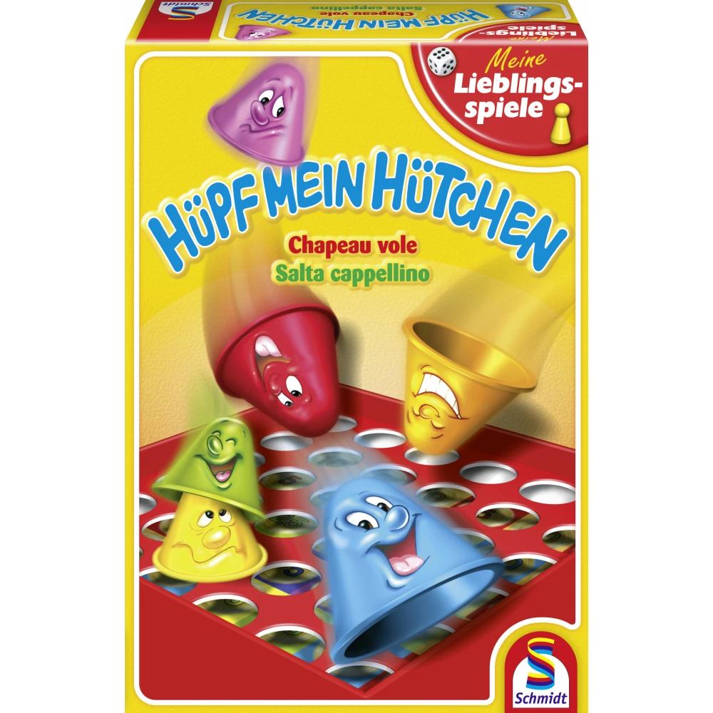 SCHMIDTSPIELE Hüpf mein Hütchen ügyességi játék
