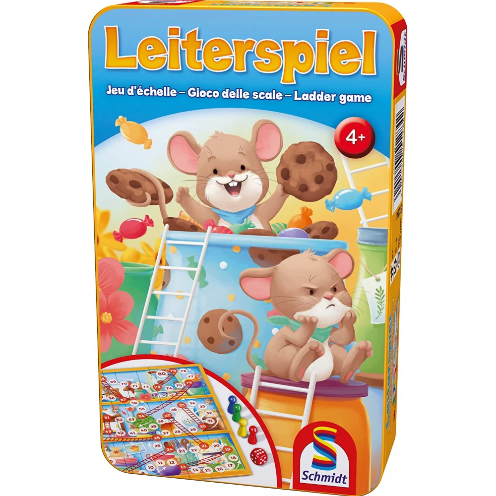 SCHMIDTSPIELE Ladder Game - Létrajáték fémdobozban