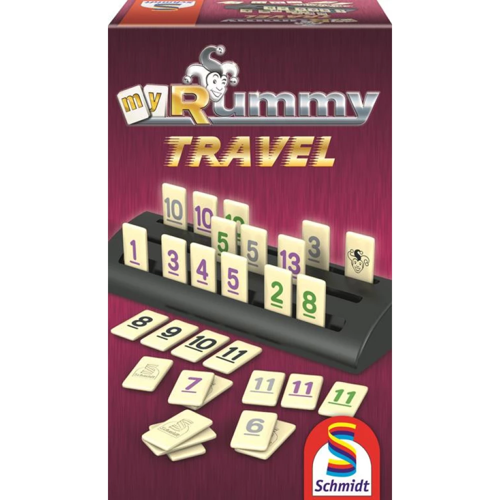 SCHMIDTSPIELE MyRummy Travel - Römi játék utazáshoz