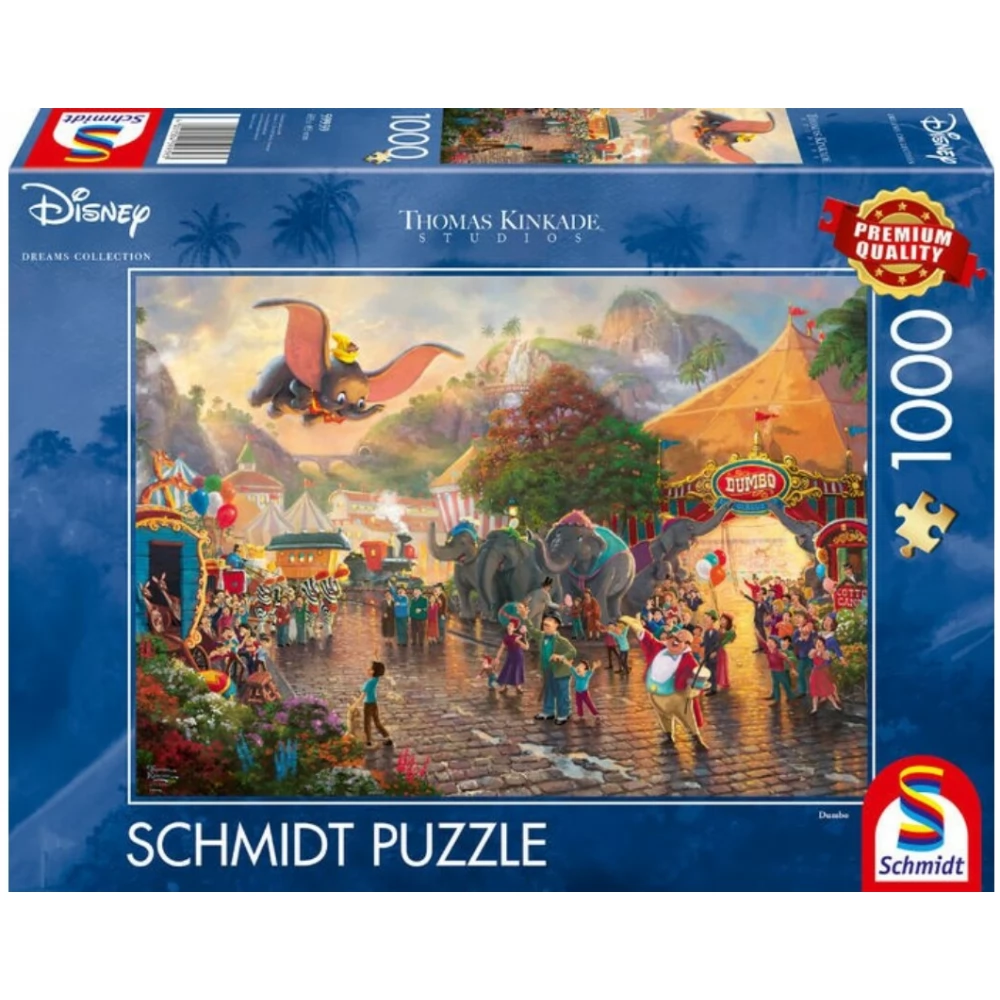 SCHMIDTSPIELE Puzzle játék 1000 darabos Disney Dumbo