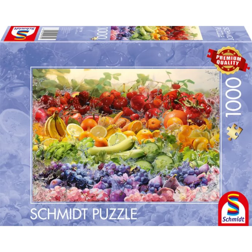 SCHMIDTSPIELE Puzzle játék 1000 darabos Gyümölcs koktél