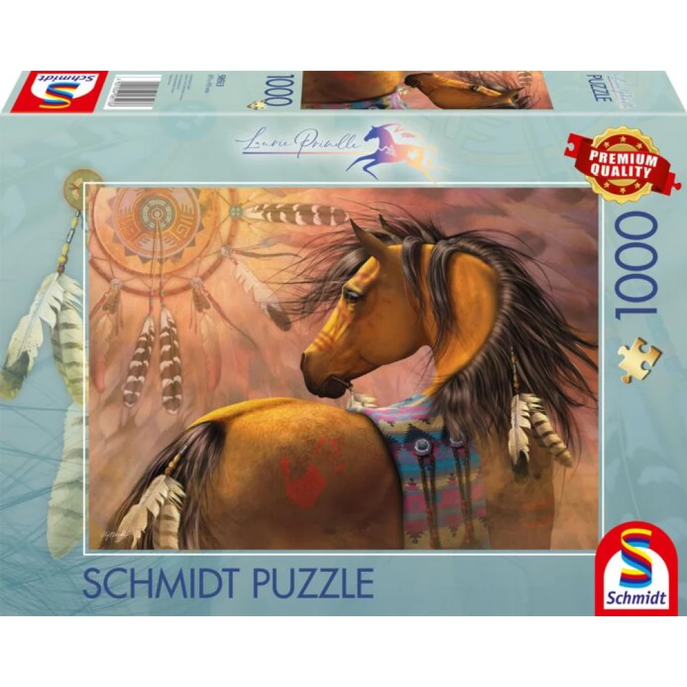 SCHMIDTSPIELE Puzzle játék 1000 darabos Laurie Prindle Kiona Gold