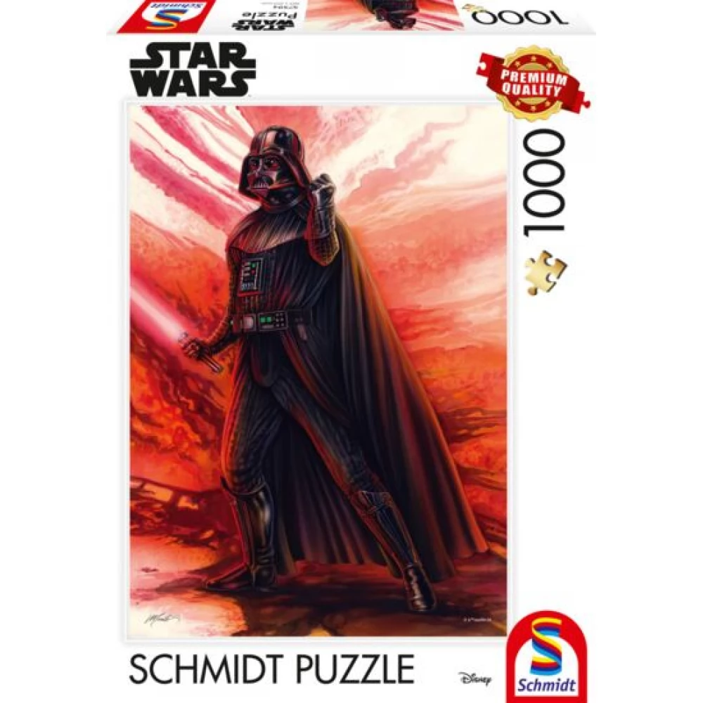 SCHMIDTSPIELE Puzzle játék 1000 darabos Monte Moore: Star Wars - The Sith/Darth Vader