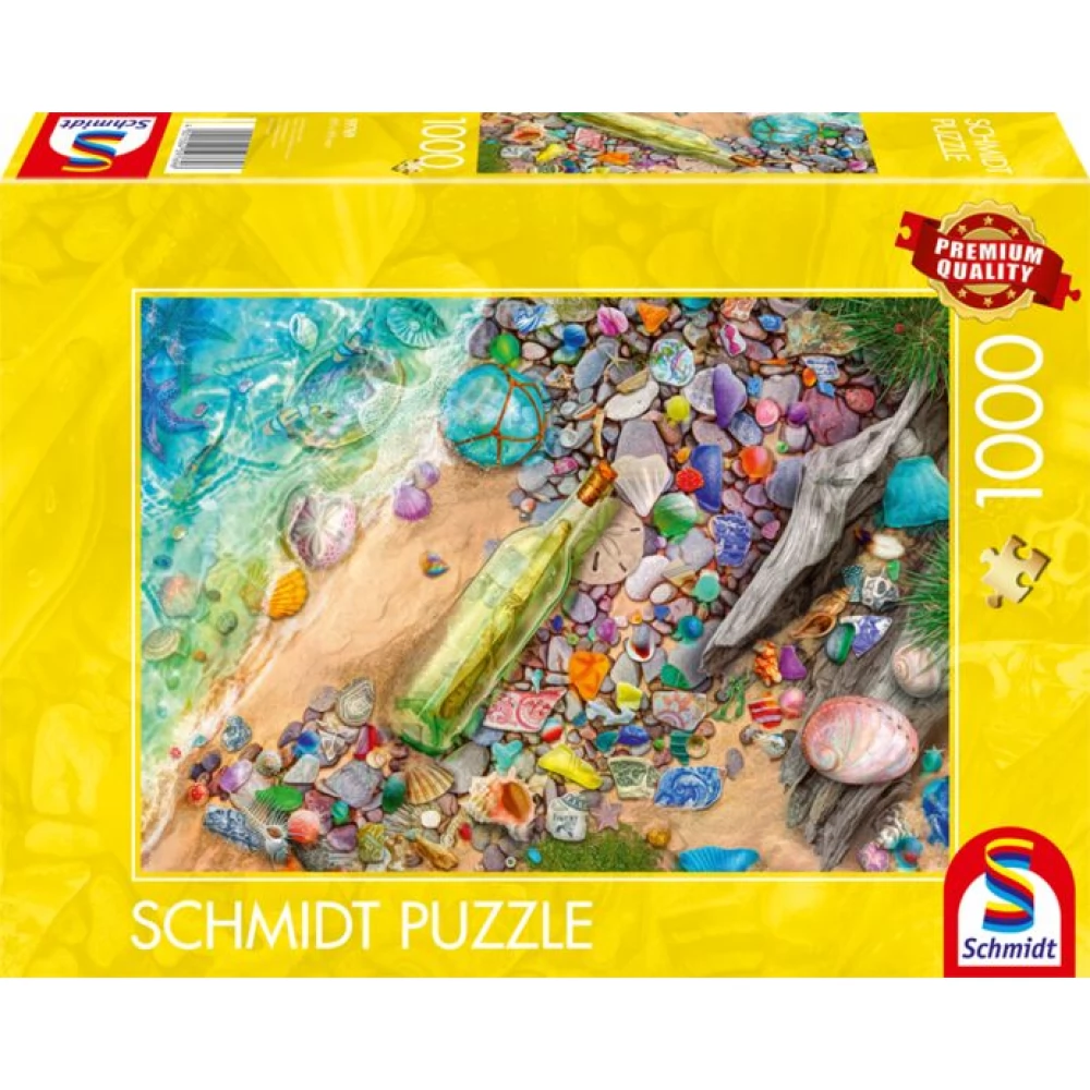 SCHMIDTSPIELE Puzzle játék 1000 darabos Tengerparti kincsek