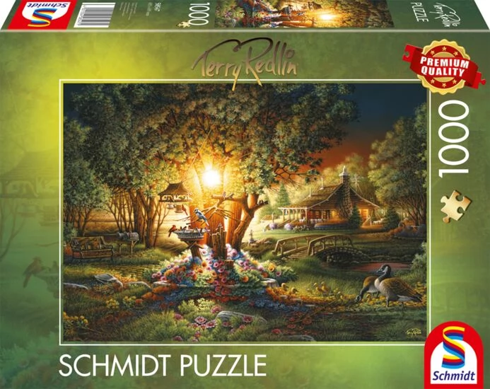 SCHMIDTSPIELE Puzzle játék 1000 darabos Terry Redlin A Tavasz Teljes Pompájában