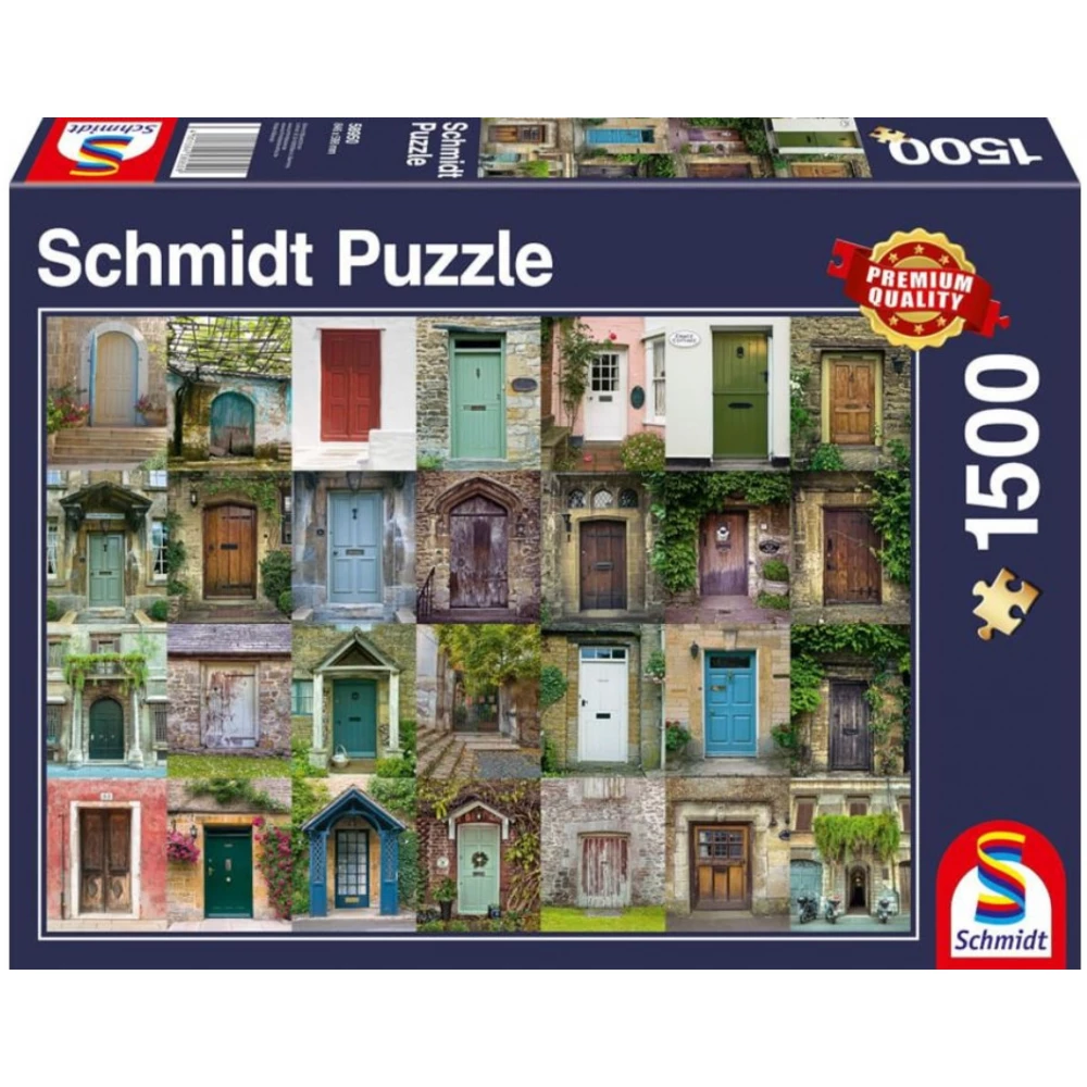 SCHMIDTSPIELE Puzzle játék 1500 darabos Ajtók